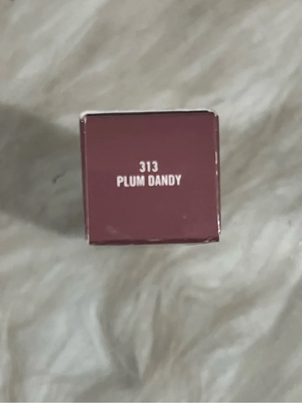 NEW MAC Cosmetics Semi Lustrous Frost Lipstick Plum Dandy 313 Bronzed Plum